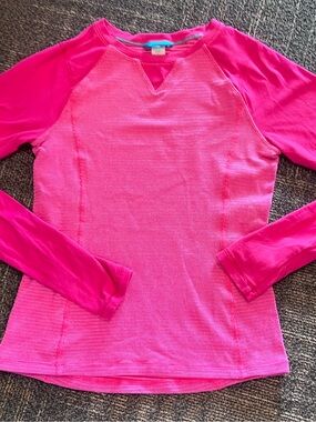 Ivivva Girls' Hot Pink Long Sleeve Tee